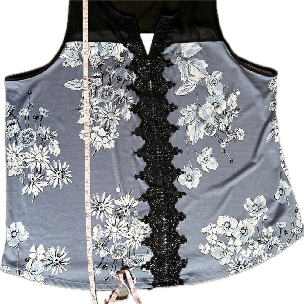 Maurices Blue Black Blouse - Picture 7 of 7